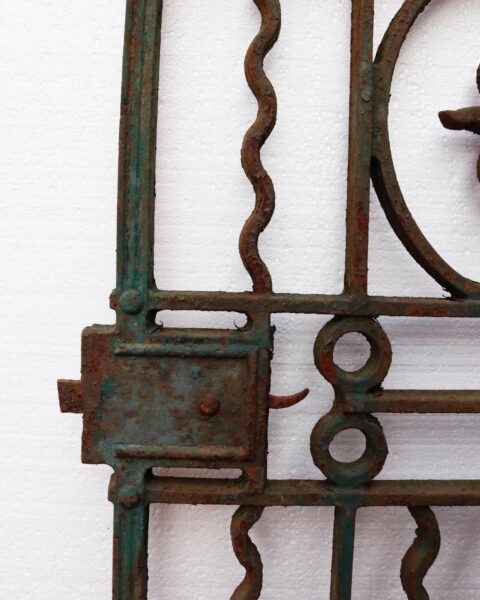 Antique Cast Iron Victorian Pedestrian Gate