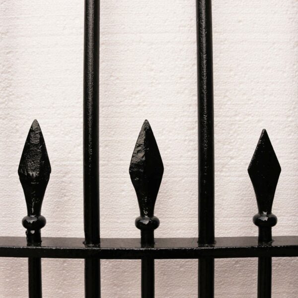 Pair of Wrought Iron Victorian Driveway Gates with Spears 308cm (10ft)