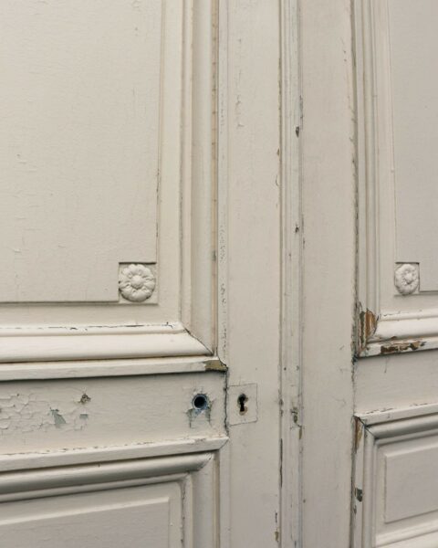 Elaborate Set of Tall Antique Louis XVI Style Double Doors