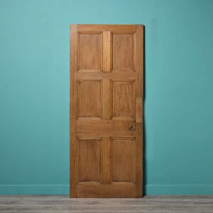 English Six Panel Reclaimed Oak Internal Door