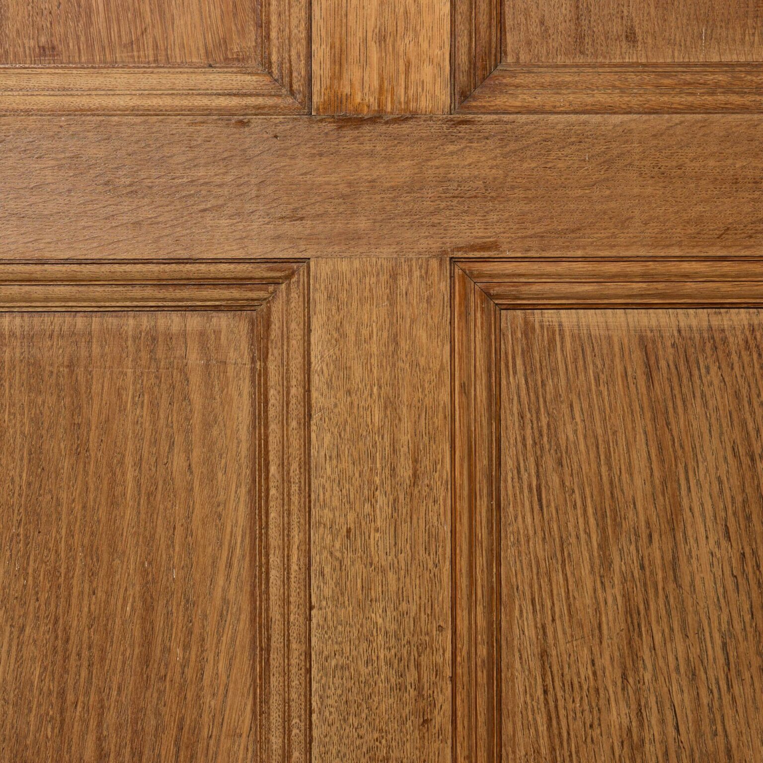 English Six Panel Reclaimed Oak Internal Door - UK Architectural Heritage