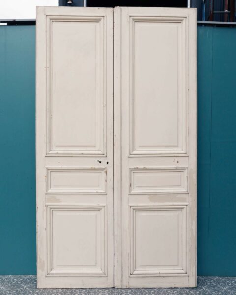 Tall Set of Louis XVI Style Antique Double Doors