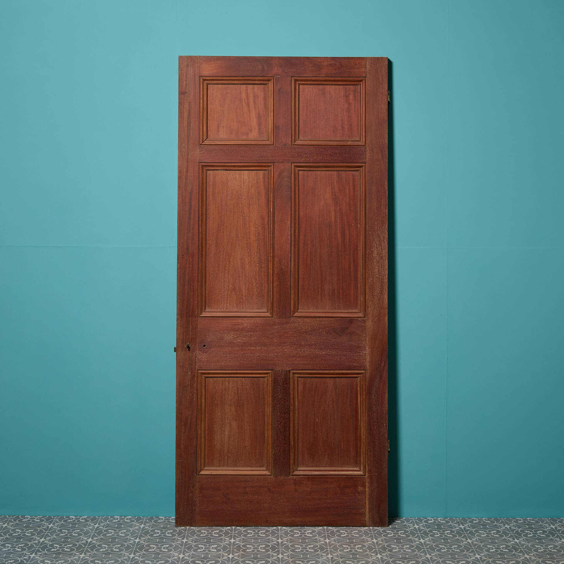 【美品】NANGA×DOORS INNER DOWN BURGUNDY Victorian Mahogany Internal Door | UK Architectural Heritage