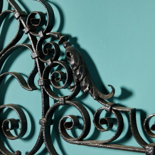 Reclaimed Wrought Iron Gate Overthrow