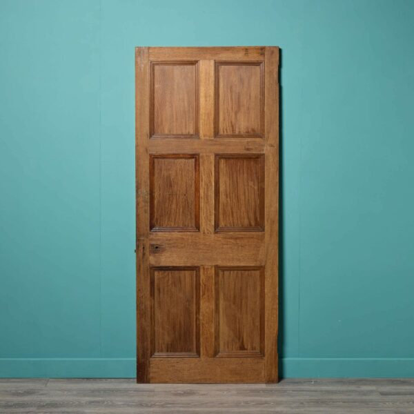 English Six Panel Reclaimed Oak Internal Door