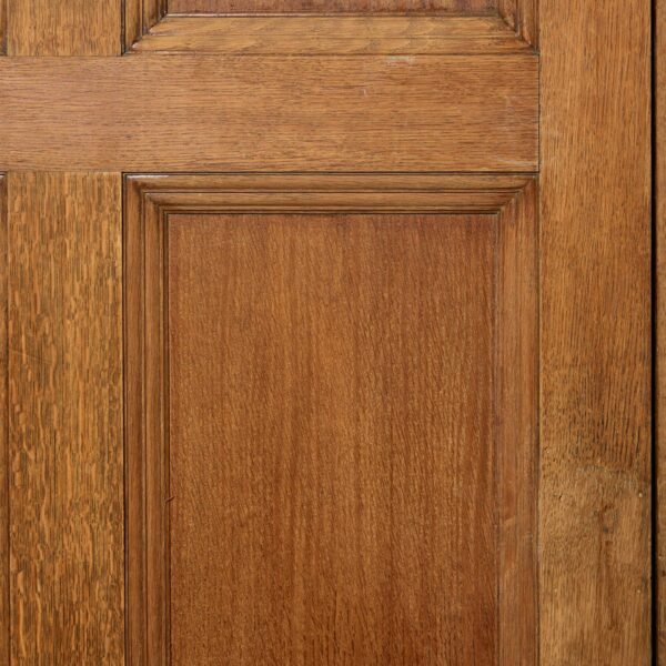 English 6 Panel Reclaimed Oak Double Doors