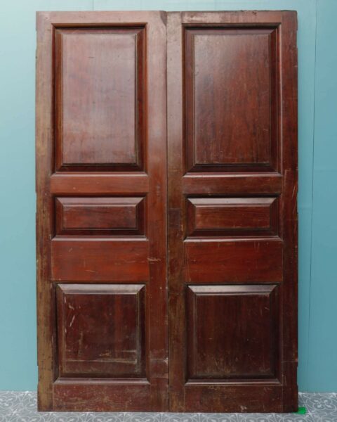 Set of Victorian Mahogany Double Doors