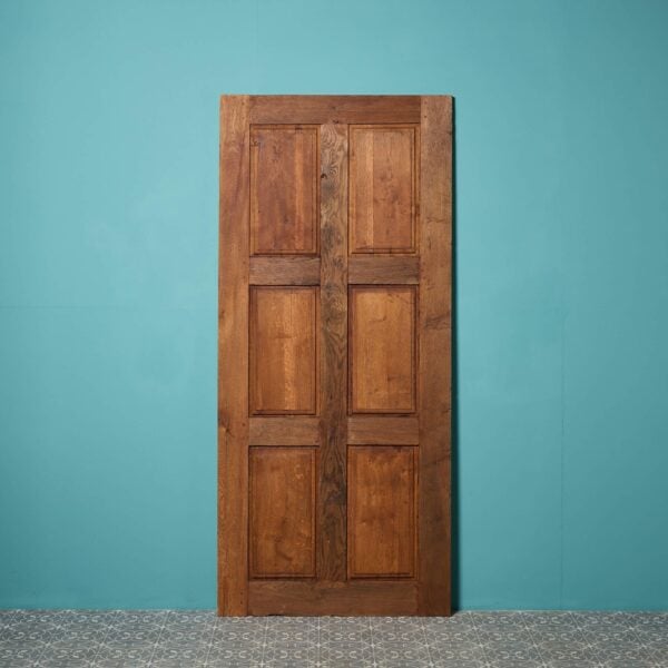English Six Panel Reclaimed Oak Door