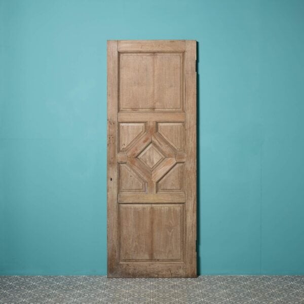 Reclaimed Mahogany Geometric Internal Door