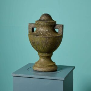 Antique Neoclassical Granite Garden Urn