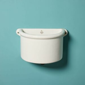 Wall Mounted Semi-Circular Antique Sink by Doulton & Co