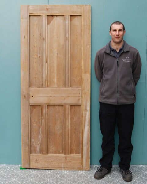 Arts & Crafts Stripped Pine Internal Doors (6 Available)