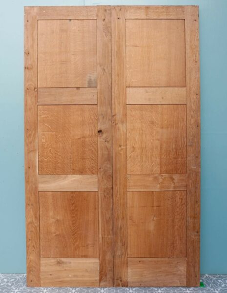 Set of Georgian Style Oak Double Doors