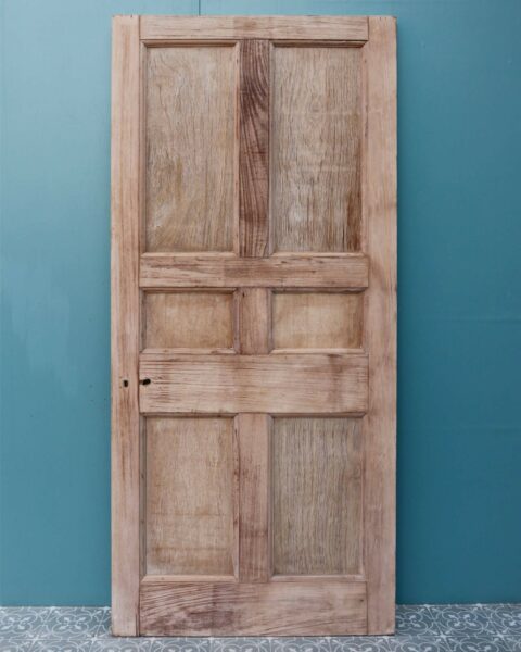 Antique 6 Panel Wooden Door