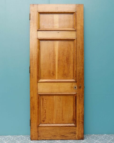 Reclaimed 1920s Oak Door with Frame & Architrave