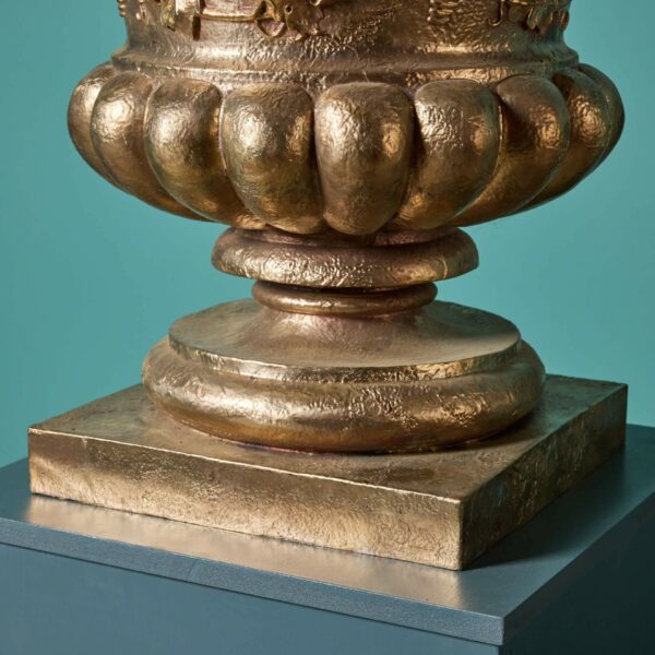 Reclaimed Victorian Style Cast Bronze Planter