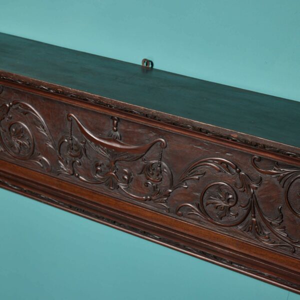 Carved Antique Mahogany Fire Surround
