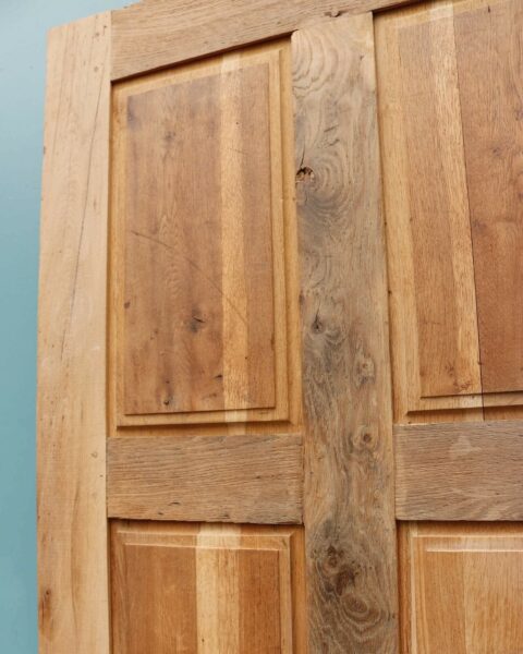 French Six Panel Reclaimed Oak Door