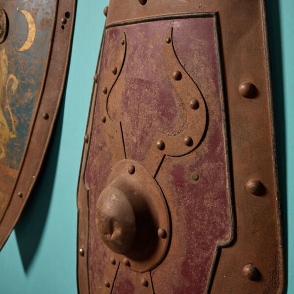 Set of 3 Antique Medieval Style Shields