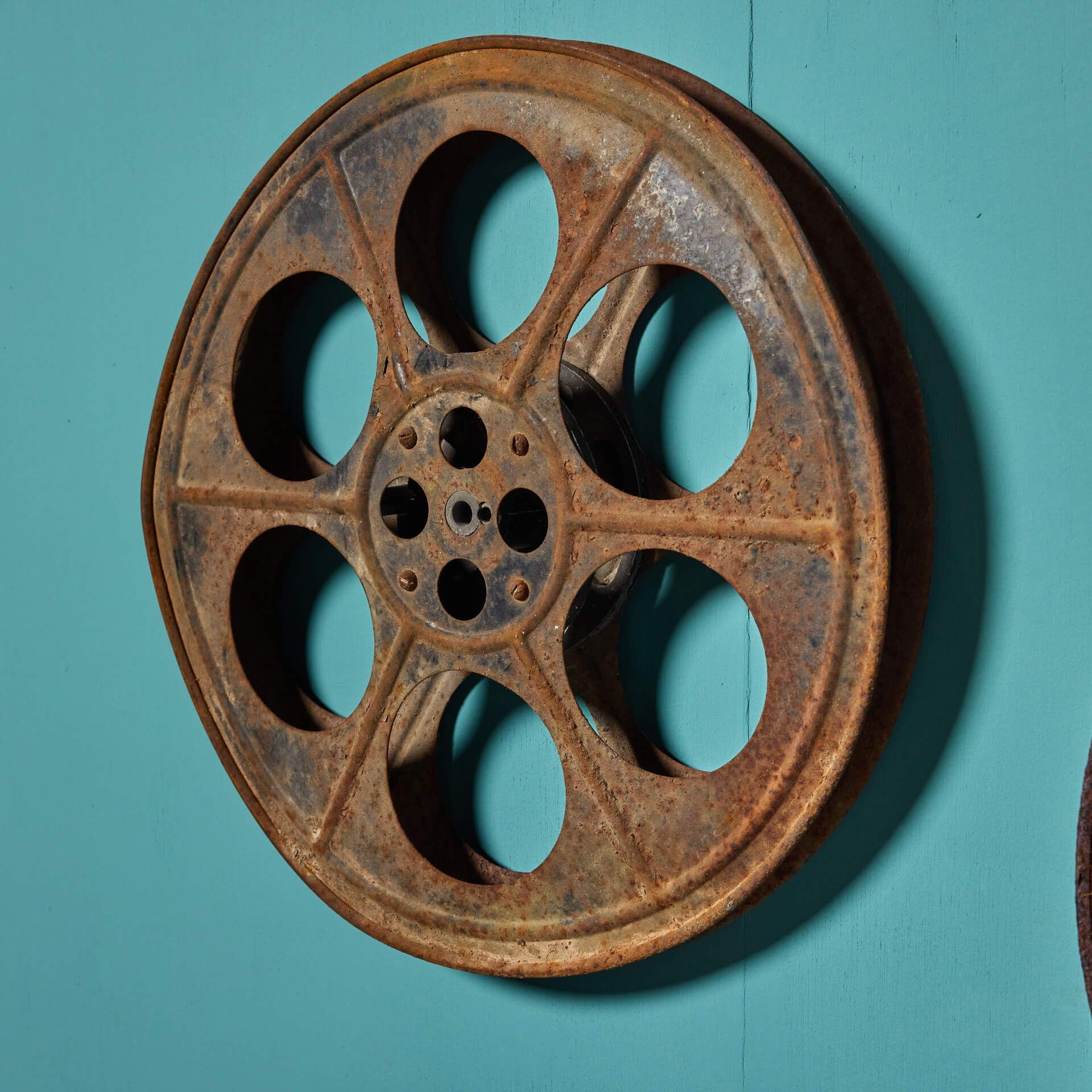 Collection of Vintage Cinema Projection Reels or Spools - UK