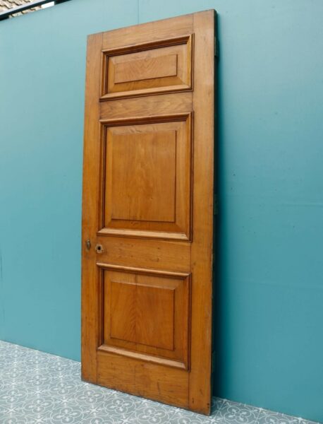 Antique 1920s Oak Door with Frame & Architrave