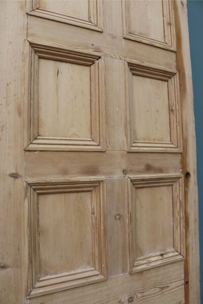 Victorian 8-Panel Pine Front Door