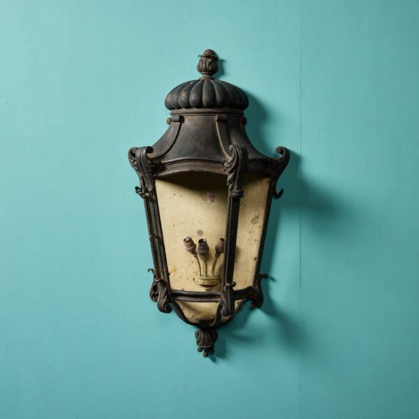 Victorian Copper Wall Lantern
