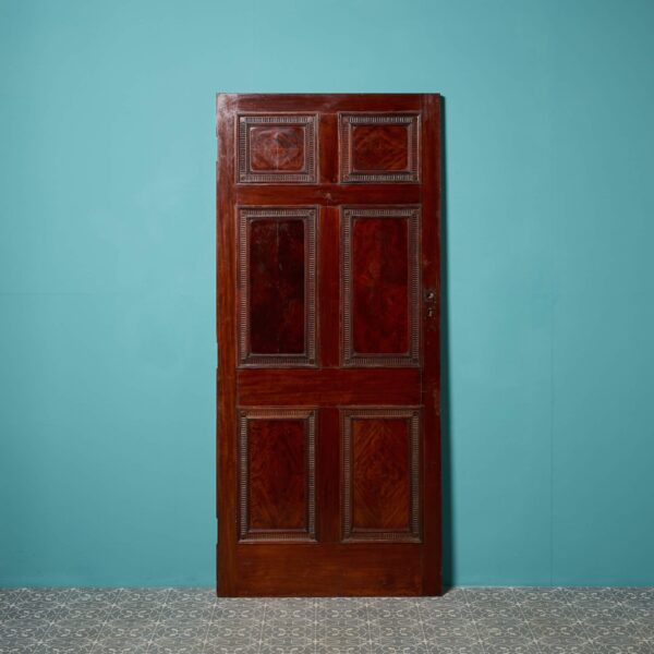 Georgian Style 6-Panel Mahogany Internal Door