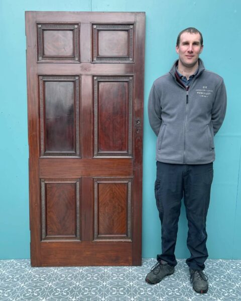 Georgian Style 6-panel Mahogany Internal Door