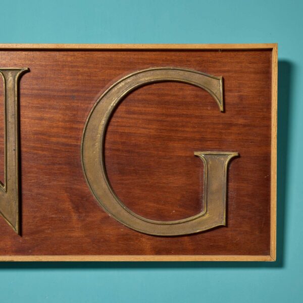 Large Reclaimed ‘King’ Wall Hanging Sign