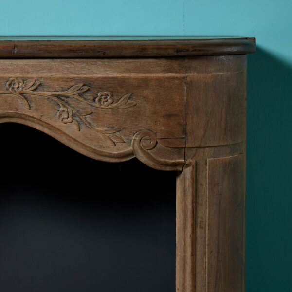 Antique 19th Century French Oak Fireplace