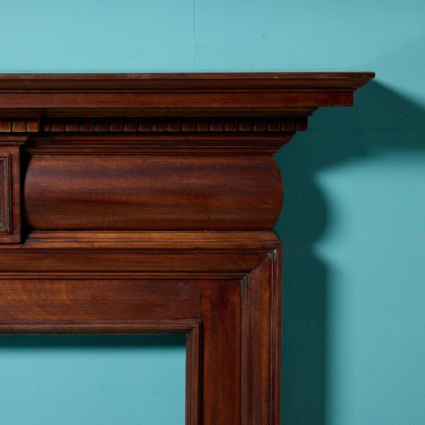 Victorian Antique Mahogany Fireplace