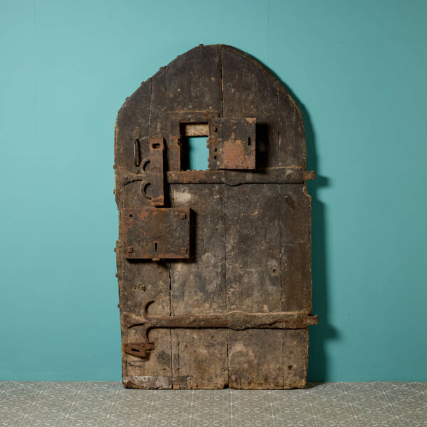 Rare 13th Century Medieval English Oak Door