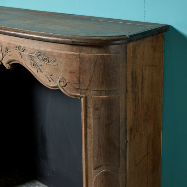 Antique 19th Century French Oak Fireplace