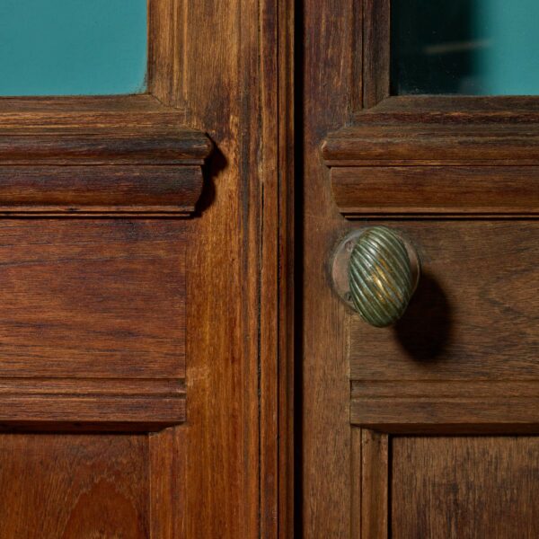 Set of Antique Teak Glazed Double Doors