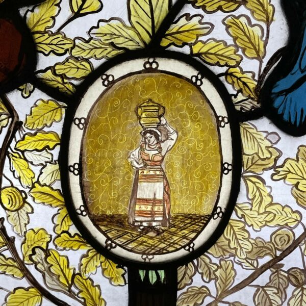 19th Century Stained Glass Window