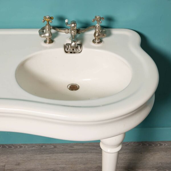 Antique Louis Style Rounded Double Sink