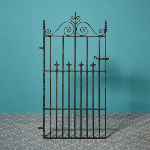 Antique Victorian Wrought Iron Pedestrian Gate