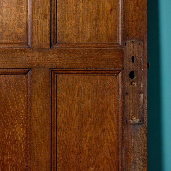 Antique 9 Panel Oak Door