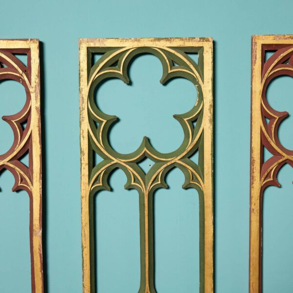 Set of 3 Antique Ecclesiastical Panels