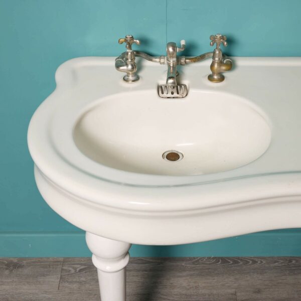 Antique Louis Style Rounded Double Sink