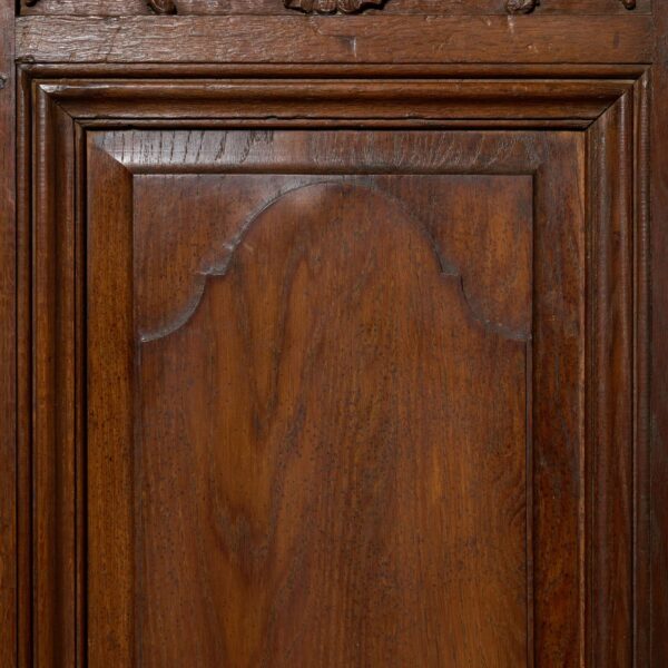 Four Antique Carved Oak Panels