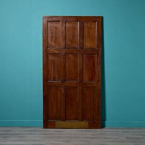 Reclaimed Victorian 9 Panel Oak Door