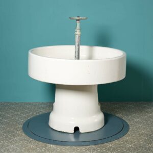 Large Freestanding Circular Sink by Royal Doulton