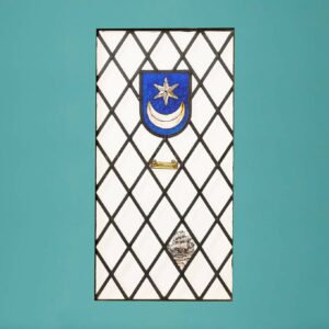 ‘Portsmouth’ Antique Stained Glass Window