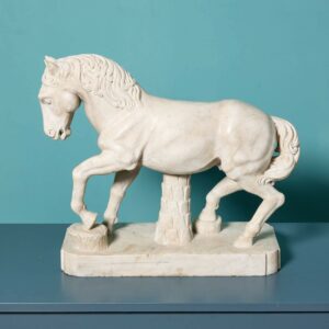 Marble Statue of Pacing Stallion after the Antique