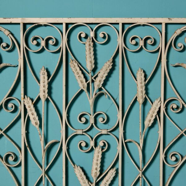 Reclaimed Victorian Wrought Iron Panel