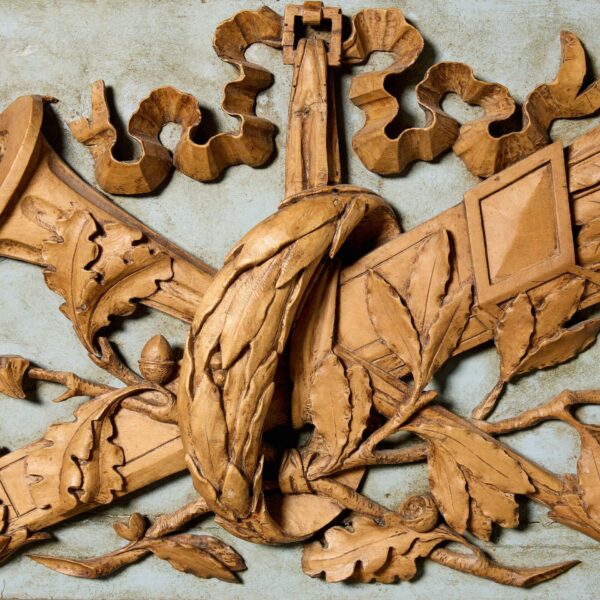 18th Century Carved Limewood Wall Panel