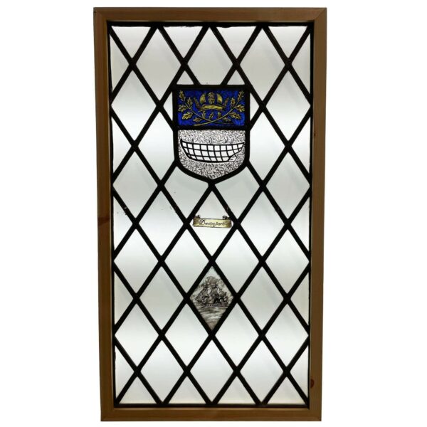 ‘Devonport’ Antique Stained Glass Window