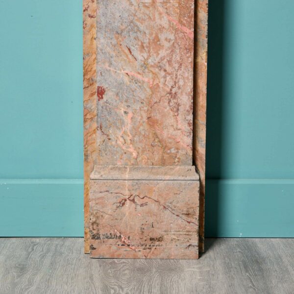 Antique 19th Century Breccia Marble Fireplace